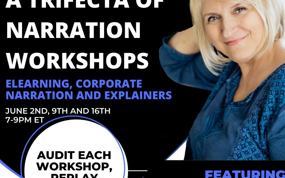 A Trifecta of Narration Workshops – The Auditor Experience